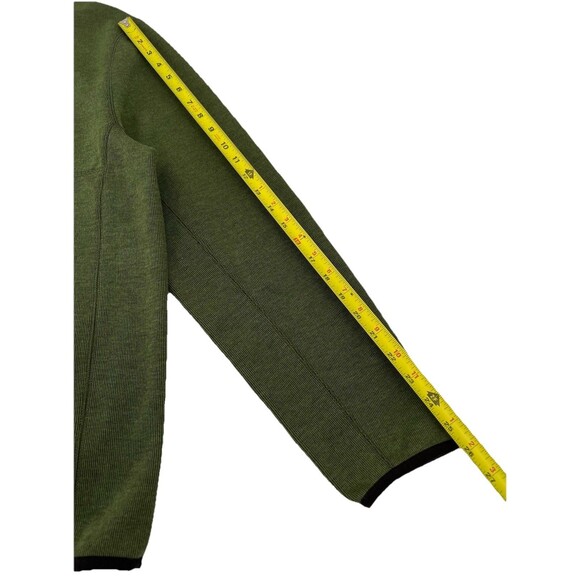 NWT Vineyard Vines Men’s MT Sweater Fleece Quarter-Zip Pullover M Cypress Green - Picture 8 of 9